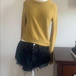 Urban outfitters mustard shirt.